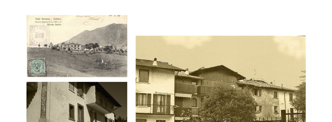 Fotografie storiche della contrada Quatrì