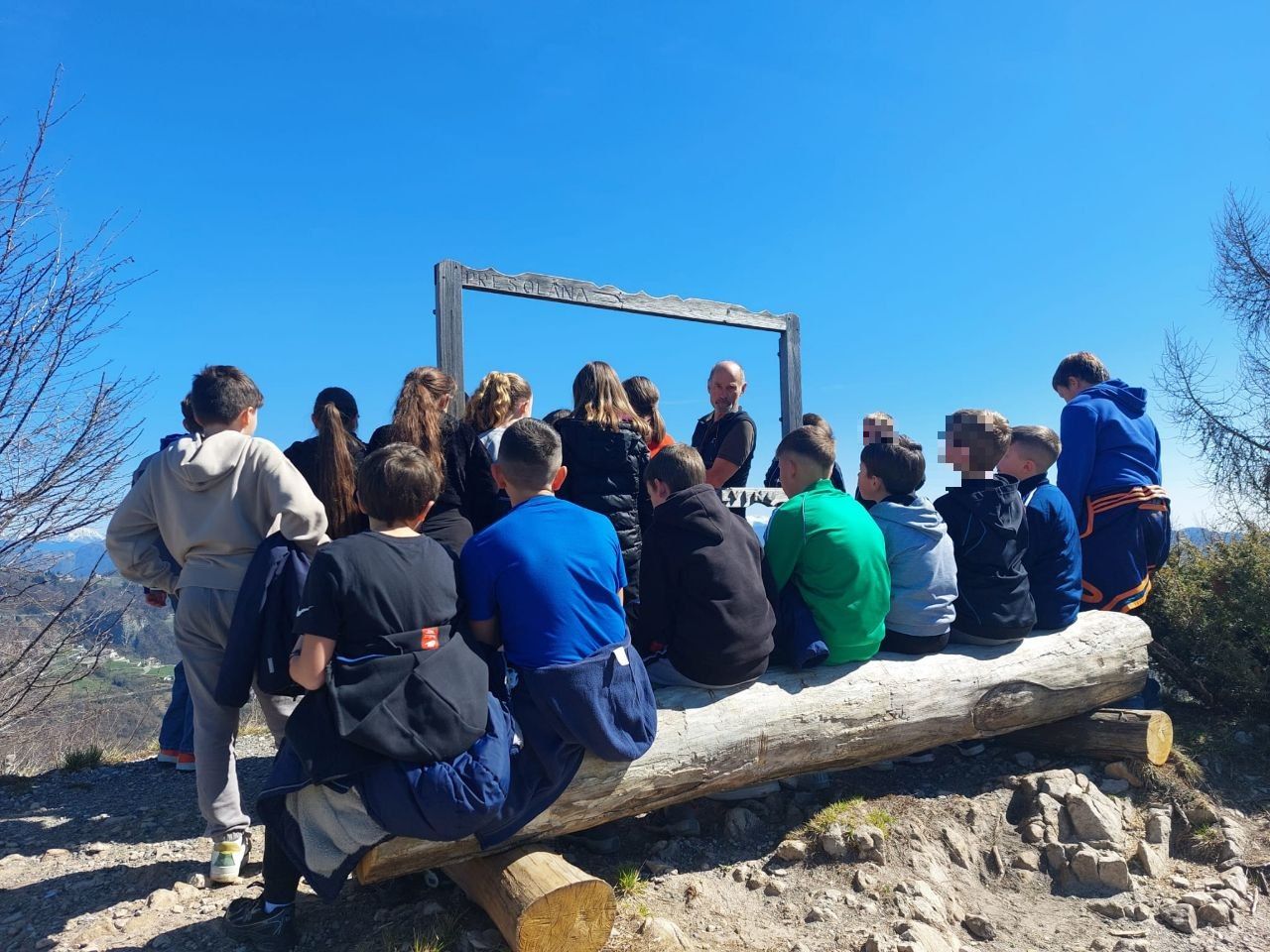 Prima media di Selvino sul belvedere dell'Altopiano